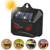 2 pcs solar powered ultrasonic animal repeller 0