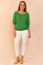 Blanka | Boat Neck Sweater 0