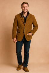 Dennis | Men's Vintage Button-Down Jacket | Casual 0