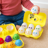 EggMatch | Montessori Color Matching Egg Toy for Early Learning and Coordination 0