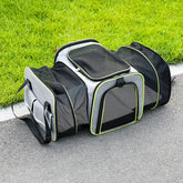 Foldable pet carrier bag 0