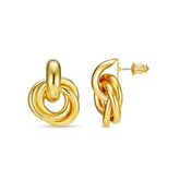 Gold Earrings with an Elegant Design – Classic Jewelry for Every Occasion 0