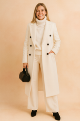 Hain | Long Double-Breasted Women's Coat 0