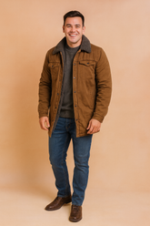 Henrik | Button-Up Winter Jacket 0