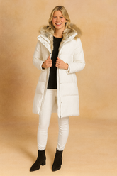 Herminy | Long Winter Parka with Hood 0