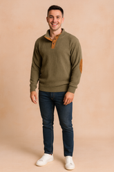 Kajetan | Retro Buttoned Sweater 0