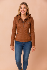 Karolina | Hooded jacket with an urban style 0