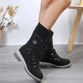 Lace-Up Winter Boots for Women – Stylish & Cozy Comfort 0