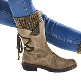 Low Heel Winter Boots for women | Comfortable & Warm Design 0