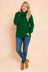 Marlena | Oversized turtleneck sweater 0
