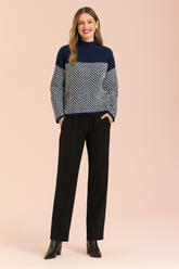 Martyna | High-neck sweater 0
