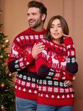 Men's Cozy Christmas Sweatshirt Perfect for Family Matching Soft Knit 0