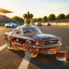 Mustang Car Shaped Whiskey Decanter for Home Bar 4