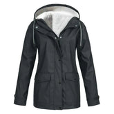 Stylish rain jacket for women | Warm 0