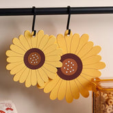 SunMat | Heat-Resistant Sunflower PVC Table Mat 0