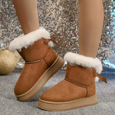 Cozy Slip-On Winter Boots for Women – Effortless Style & Warmth