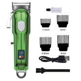 Professional dog hair clipper, rechargeable in metal