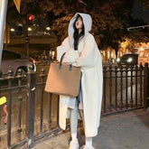 Women's Long Hooded Winter Jacket