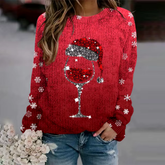 Women's Cozy Christmas Sweater Festive Knit 0