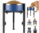 Elevated dog bowl stand