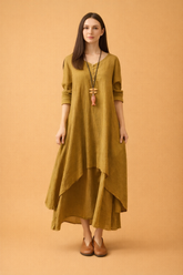 Sophie | Relaxed Longline Women’s Tunic Top with Flowy Oversized Fit