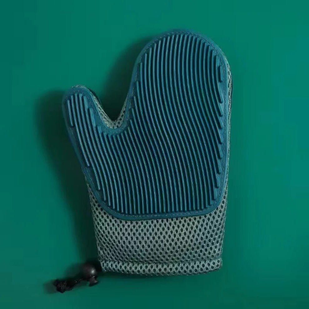 2-in-1 cat grooming glove 1