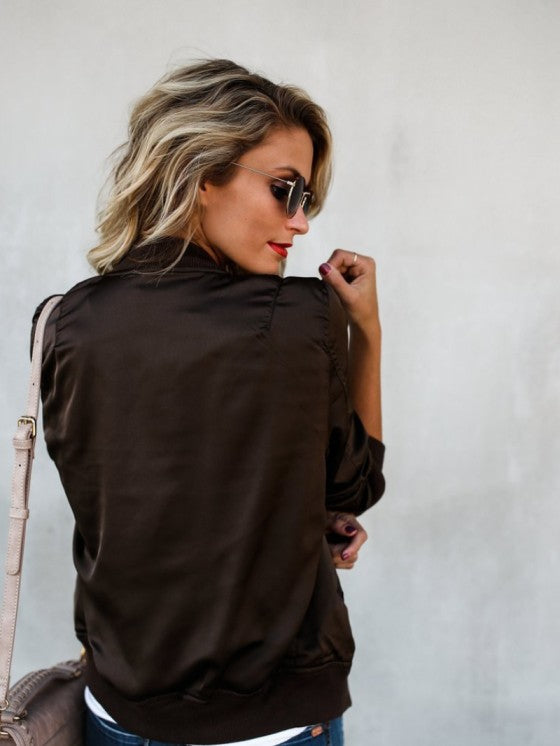 Womens Feather Jacket – Casual Fashion Outerwear with Elegant Design and Flattering Fit, Perfect for All Seasons 3