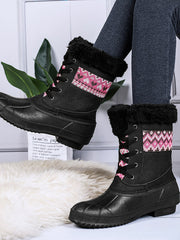 Womens Non-Slip Velvet High Boots 2