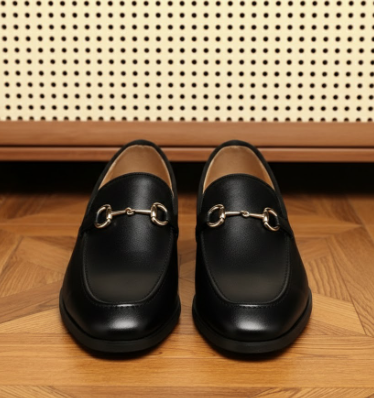 Men's Comfortable Slip-On Penny Loafers Flexible Material