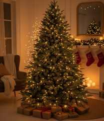 FestiveFir – Hinged Christmas Tree with Realistic Pine Needles