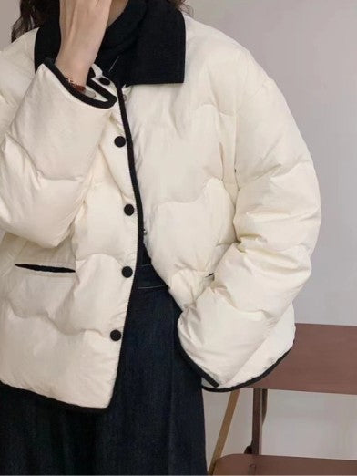 Womens Quilted Short Jacket - Style and Comfort for Winter 1