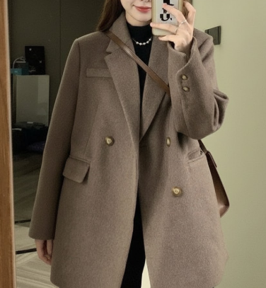 Ewelina | Veste oversize à double boutonnage
