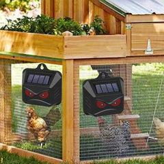 2 pcs solar powered ultrasonic animal repeller 3