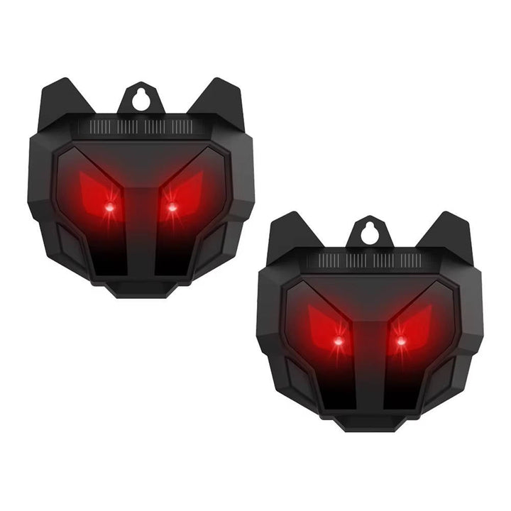 2 pcs solar powered ultrasonic animal repeller 9