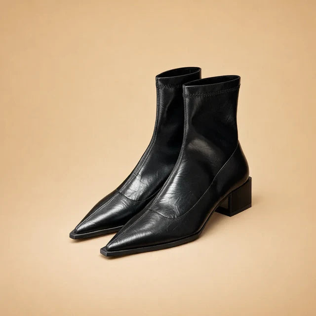 Bottines élégantes pour femmes avec un bout pointu | Stylé