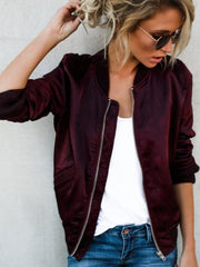 Womens Feather Jacket – Casual Fashion Outerwear with Elegant Design and Flattering Fit, Perfect for All Seasons 4