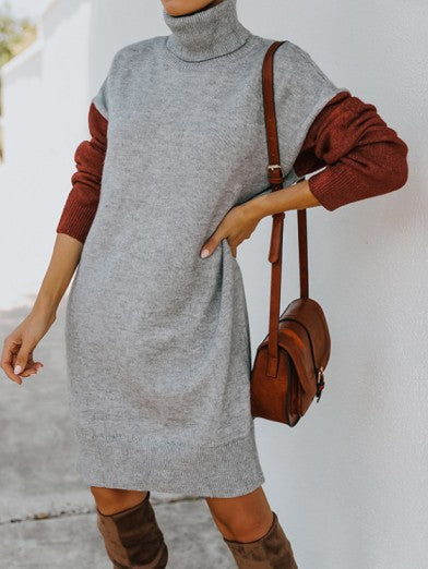 Knitted Turtleneck Tunic – Comfortable Elegance for Fall and Winter 3
