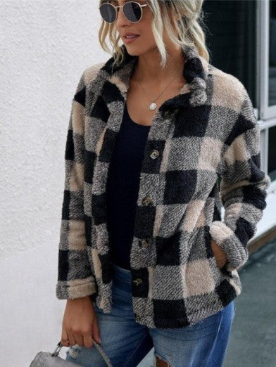 Plaid Flannel Vest with Pockets - Your Ally Against the Cold 3