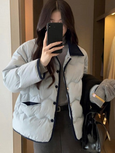 Womens Quilted Short Jacket - Style and Comfort for Winter 3