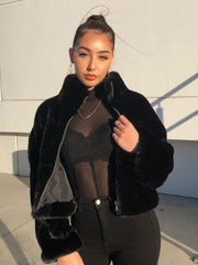 Loose Wool Jacket with Two Zips – Style and Warmth 1