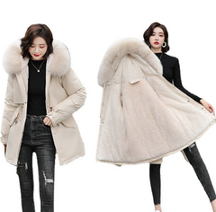 Bianca | Parka d'hiver pour femme avec capuche