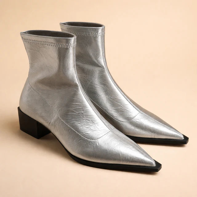 Bottines élégantes pour femmes avec un bout pointu | Stylé