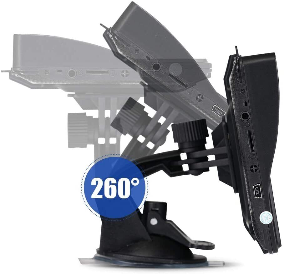 7 Sat Nav for Car and Truck with Real-Time Traffic Updates, Pre-Loaded Maps, Voice Guidance, and Lane Advice 3