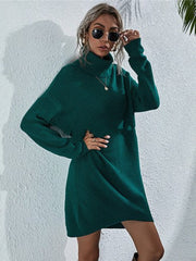 Womens Oversized Turtleneck Sweater - Casual Elegance 4