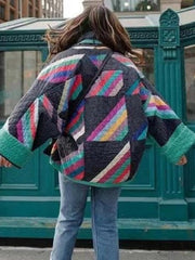 Vintage Floral Vest with Princess Sleeves for Winter 3