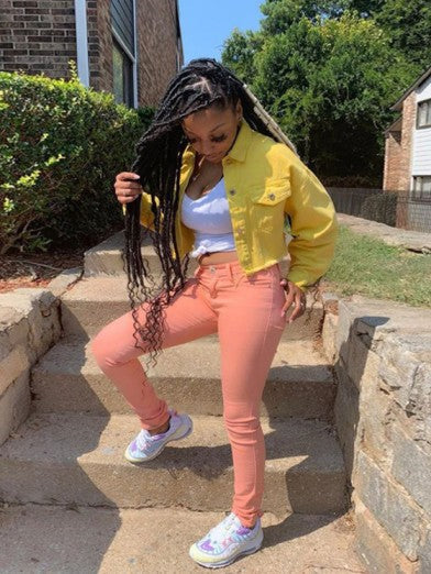 Womens Streetwear Denim Jacket - Casual Elegance 4