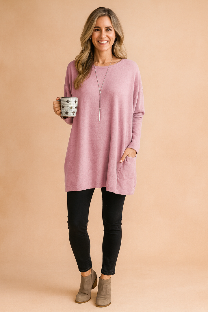 Adele | Oversized Pocket Sweater for Everyday Use 1