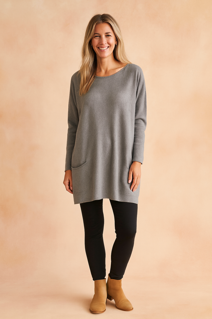 Adele | Oversized Pocket Sweater for Everyday Use 5