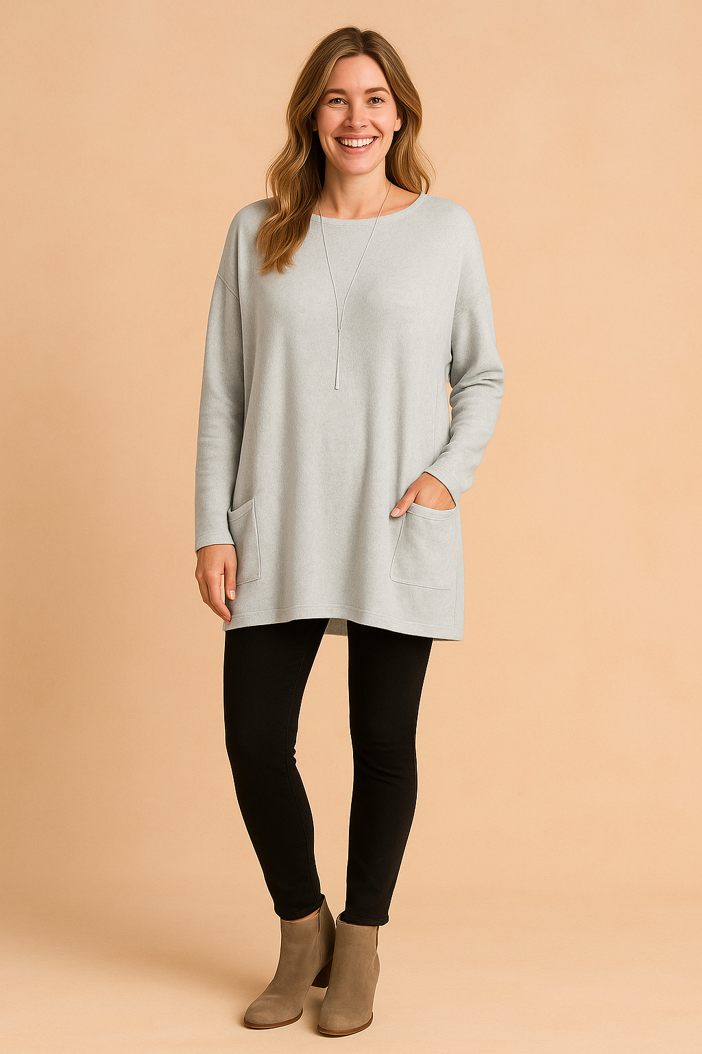 Adele | Oversized Pocket Sweater for Everyday Use 6