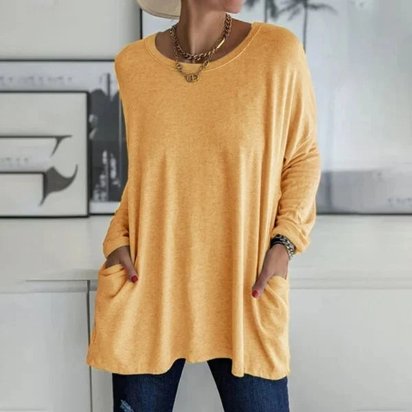Aelira™ - Lässiges Langarmshirt 11